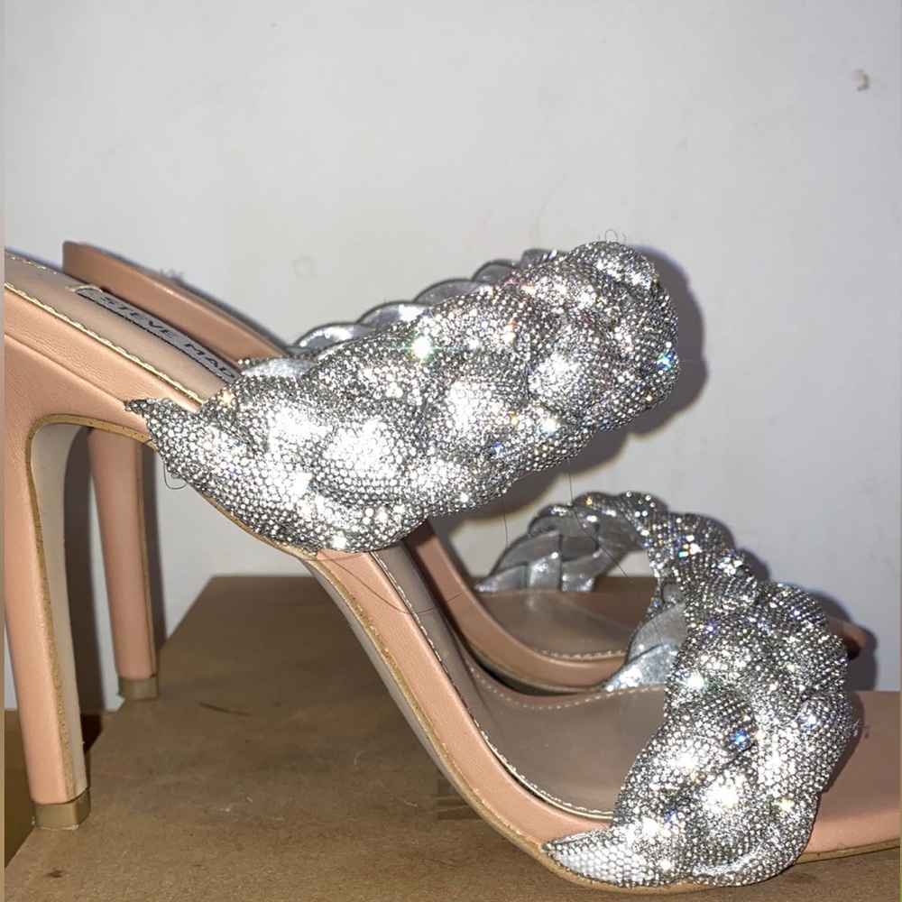Steve Madden kenley R rhinestone heel